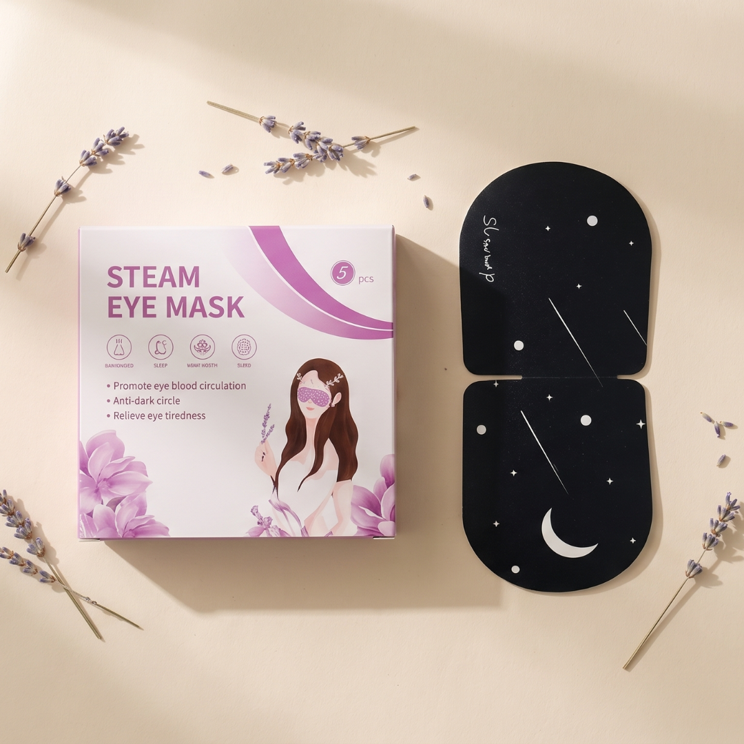 Sluump Steam Eye Mask – Self-Heating Relief for Tired Eyes