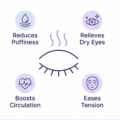 Sluump Steam Eye Mask – Self-Heating Relief for Tired Eyes